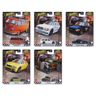HOT WHEELS CAR CULTURE BOULEVARD SERIES PREMIUM(Volvo 142GL, 32 Ford, Merce E 36 AMG, VW Samba Bus，B