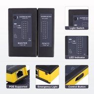 Zoerax Rechargeable Network Cable Tester RJ45 RJ11RJ12 Network LAN Ethernet RJ45 Cable Tester LAN Ne