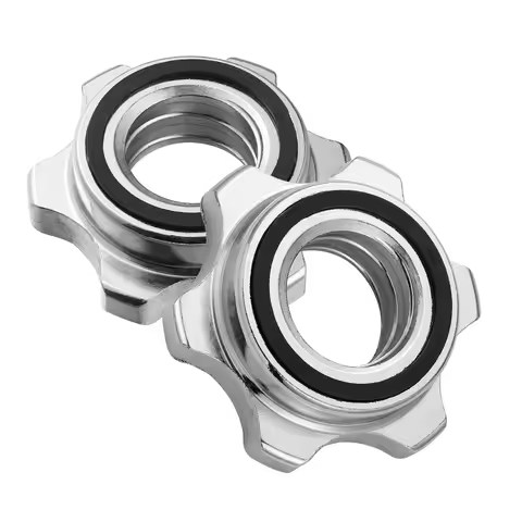 2pcs Anti-Slip Weight Lifting Nut Dumbbell Nut Handbell Bar Clip Lock Screw Nut Dumbells Bar Nut Dum