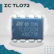 IC TL072 Original - Dual JFET Input Op-Amp Low Distortion