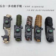 Umbrella Rope Bracelet Knife Outdoor Fire Knife Multifunctional Bracelet Camping Survival Outdoor Ad