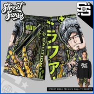 ❂ ◰ ◱ One Piece Anime Law Jersey Unisex Shorts