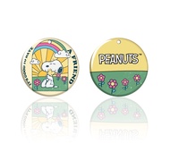 Peanuts Compatible with EZ-link machine Singapore Transportation Charm/Card Round（Expiry Date:Aug-2029）