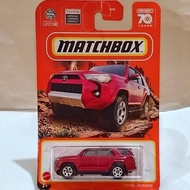 MERAH Matchbox Mbx TOYOTA 4RUNNER Red/Red