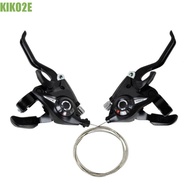 KIKO2E Bicycle Shifter Levers, 3x7 21 Speed 3x8 24 Speed 21 Speed Bicycle Shifter, Thumb Gear Shift 