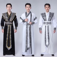 Male Ancient Costume Hanfu Tang Costume Adult Ancient Costume Scholar Hero Graduator Studio Photogra