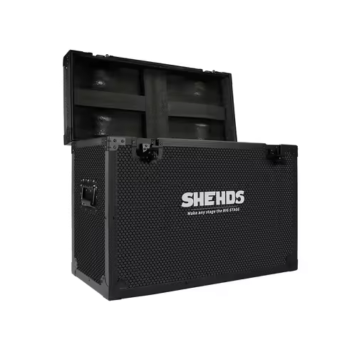 2in1 Flight Case For SHEHDS Beam MINI 7R & Beam 275W 10R & 19x15W Wash & 36x18W Wash & LED 300W Beam