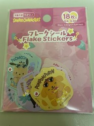 Sanrio Characters Flake Stickers 日本全新貼紙 