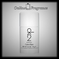 Calvin Klein CK2 Unisex EDT Cologne Deodorant (Penyahbau, 除臭剂) for Men by Calvin Klein [Online_Fragr