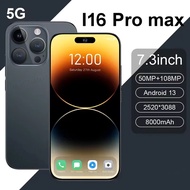 2025 NEW i16 Pro Max 16GB+1TB 5G dual card dual standby Android Smartphone