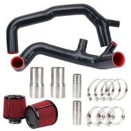 BMW N54 E82 E90 E92 E60 E89 135i 335i Air Intake Silicone Hose with Air Cleaners*&*-