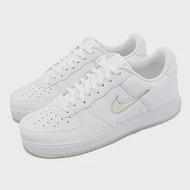 Nike 休閒鞋 Air Force 1 Low Retro 男鞋 女鞋 白 全白 小勾勾 冰藍底 代表色 FN5924-100