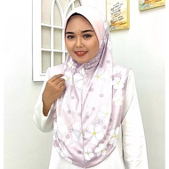 SAIZ XL TUDUNG SARUNG CORAK TUDUNG AWNING SCUBA TUDUNG MOSCREPE