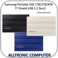 Samsung T7 Shield Portable SSD  1TB / 2TB / 4TB