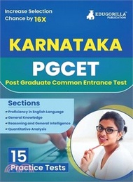 Karnataka PGCET (Post Graduate Common Entrance Test) Book 2023 (English Edition) - 15 Practice Tests