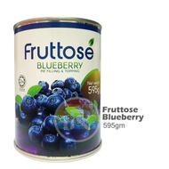 FRUTTOSE BLUEBERRY FRUIT JAM /  FRUIT SPREAD (PREMIUM QUALITY) 595G