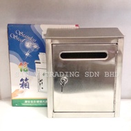 <READY STOCK>Stainless steel letter box / Stainless steel mail box #post#stainless steel#mail#letter