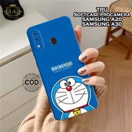 HP Latest Samsung A20 / A30 Case - Doraemon Fashion Case - Samsung A20 / A30 Softcase - Pro Camera C