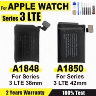A1848 A1850 Battery For Apple Watch Series 3 LTE Series3LTE iWatch3 38mm 42mm Brand-New Bateria + Ad