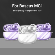 Suitable for Baseus/Baseus MC1 Small Cloud Earphone Protective Case Transparent mc1 pro Ear Clip Ear