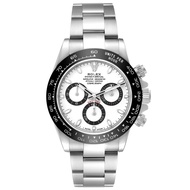 Rolex Rolex Daytona Panda (Reference 116500). A stainless steel white-dial automatic wristwatch with chronograph. 2017