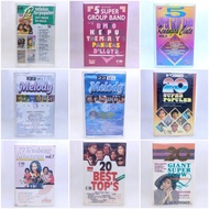 Cassette tape Compilation of Indonesian songs hits from 70 80 90s mixtapes