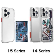 (แถมฟิล์ม) เคส SKINARMA [ Saido ] Street Fashion Case สำหรับ iPhone 17 / 16 / 15 / Air / Pro / Max