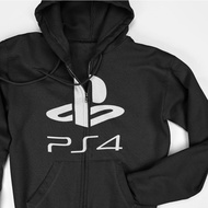 Zipper Hoodie Jacket - Ps 4 Playstation 4 Logo