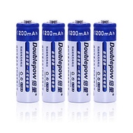 Bộ 4 Viên Pin Tiểu Sạc AA Cao Cấp 1200mAh Doublepow - Hàng nhập khẩu