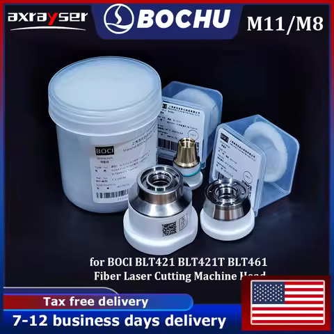 BOCHU Original Laser Ceramic Ring M11 M8 H21 H34 H28 for BOCI BLT421 BLT421T BLT461 Fiber Laser Cutt