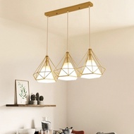 2025 new net red Nordic retro iron art creative chandelier loft bar living room dining room chandeli