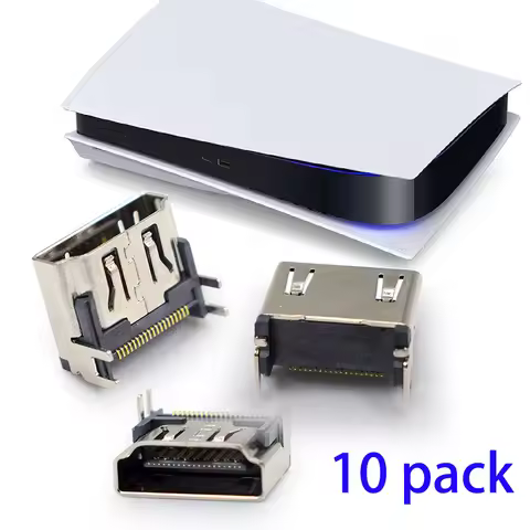 5/10Pcs For Sony PS5 HDMI Socket Port Interface Replacement For Play Station 5 Connector Compatible 