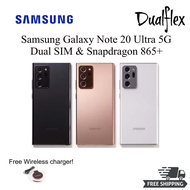 Samsung Galaxy Note 20 Ultra 5G Snapdragon 865+ SmartPhone DualSim SingleSim (Free Wireless Charger!)