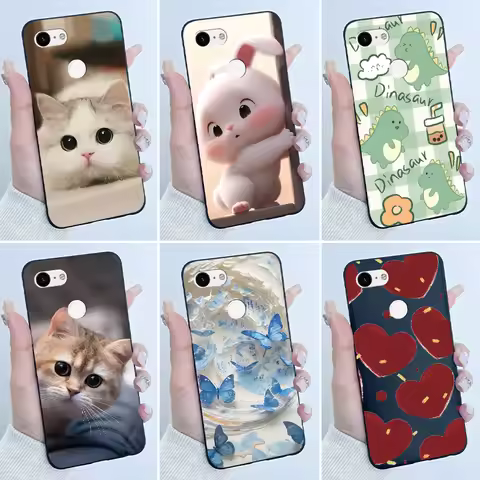Cute Case For Google Pixel 3/Pixel 3XL Printing Shell Funda For Google Pixel 3A XL Coque Protective 