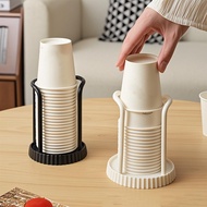 Paper Cup Rack Paper Cup Organizer Plastic Cup Rack Paper Cup Rack Multifunctional Storage Rack