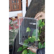 Acrylic Dowry Frame Transparent Frame/ Small Size scrap frame/