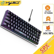 68Key led V200 RGB Gaming Computer Keyboard Wired RGB LED Waterproof Gaming