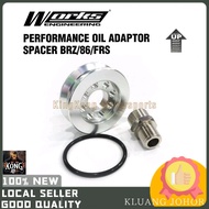 OIL SENSOR GAUGE ADAPTOR SPACER - SUBARU BRZ / TOYOTA FT86 / HONDA CIVIC FC WORKS ENGINEERING 100% G