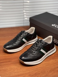 Authentic Ecco Men's รองเท้าลำลอง รองเท้าหนัง รองเท้าวิ่ง รองเท้าผ้าใบ AY1014042
