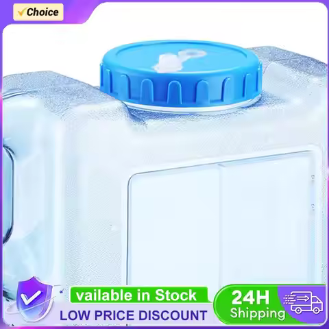 5L Water Container with Faucet Water Carrier Canister Portable Water Container Tank Container Bevera