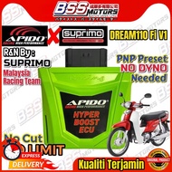 EX5110 Fi V1 Apido X Suprimo Racing Hyper Boost ECU PNP No Dyno No Cut OFF Top Speed Powered By Supr