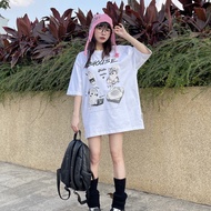 AB HOUSE - Áo thun form rộng CAT CUTIE nam nữ S-5XL