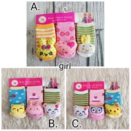 Carterlove 3D Rattle 3D Baby Socks - Carter Love Baby Rattle 3D Baby Sock Doll Socks