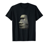 Moai Head Moyai Funny Stone Meme T-Shirt