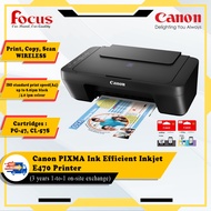 Canon PiXMA Ink Efficient Inkjet E470 3-in-1 Wifi Printer [ Print, Scan, Copy,WiFi ] | Canon Pixma E410 Printer