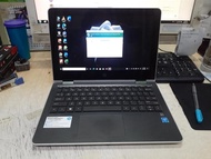 Laptop HP X360 Pavilion Touchscreen Cel N3350 4GB SSD240GB 11.6" Bekas