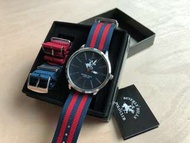 Beverly Hills Polo Club Gents Blue Dial Watch  手錶