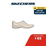 Skechers Online Exclusive Women Active Breathe-Easy Floral Stare Shoes - 100065-NAT Air-Cooled Memory Foam