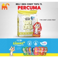 [FREE CINDY LICKIES] Cindy & Friends Tofu Cat Litter 7 Litre