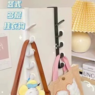 Behind Door Hook Perforation-Free Shelf 2 Yuan Free Shipping Small Department Store 88VIP Coat Rack 